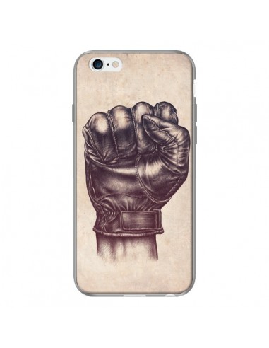 Coque Fight Poing Cuir pour iPhone 6 - Lassana