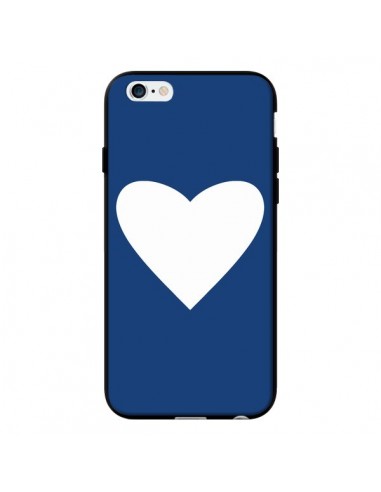 Coque Coeur Navy Blue Heart pour iPhone 6 - Mary Nesrala