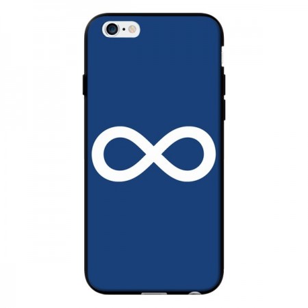 Coque Infini Navy Blue Infinity pour iPhone 6 - Mary Nesrala