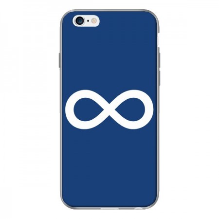 Coque Infini Navy Blue Infinity pour iPhone 6 - Mary Nesrala