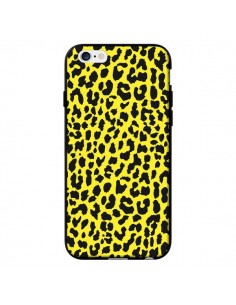 Coque Leopard Jaune pour iPhone 6 - Mary Nesrala