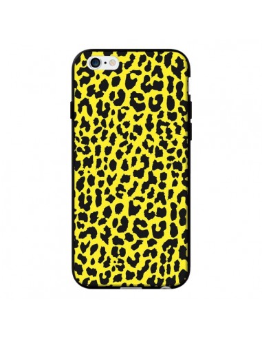 Coque Leopard Jaune pour iPhone 6 - Mary Nesrala