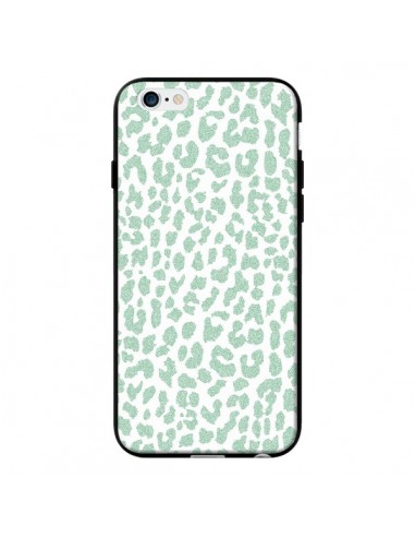 Coque Leopard Menthe Mint pour iPhone 6 - Mary Nesrala