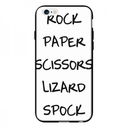 Coque Pierre Papier Ciseau pour iPhone 6 - Mary Nesrala Coque Pierre Papier Ciseau pour iPhone 6 - Mary Nesrala