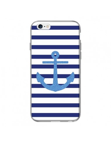Coque Ancre Voile Marin Navy Blue pour iPhone 6 - Mary Nesrala