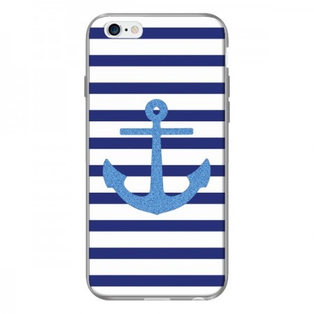 Coque Ancre Voile Marin Navy Blue pour iPhone 6 - Mary Nesrala