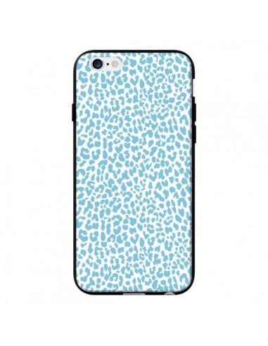 Coque Leopard Turquoise pour iPhone 6 - Mary Nesrala