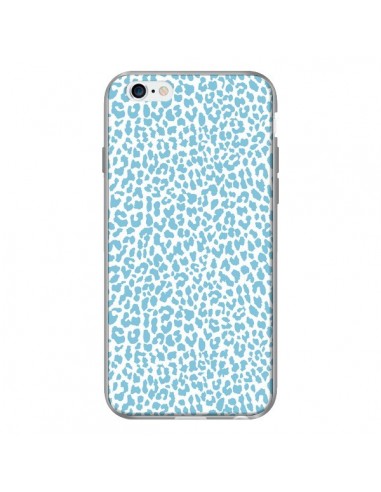Coque Leopard Turquoise pour iPhone 6 - Mary Nesrala