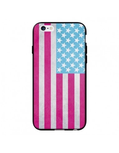 Coque Drapeau USA Vintage pour iPhone 6 - Mary Nesrala