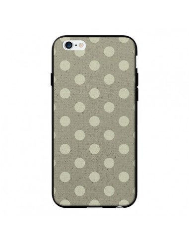 Coque Pois Polka Camel pour iPhone 6 - Mary Nesrala