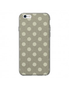 Coque Pois Polka Camel pour iPhone 6 - Mary Nesrala 2