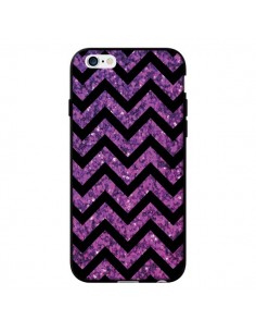 Coque Chevron Purple Sparkle Triangle Azteque pour iPhone 6 - Mary Nesrala