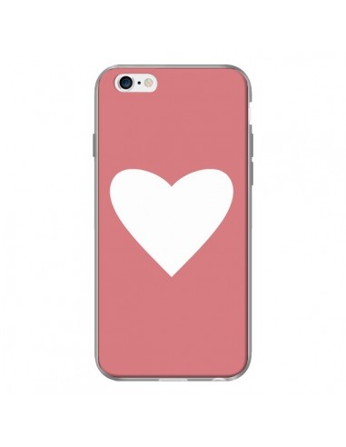Coque Coeur Corail pour iPhone 6 - Mary Nesrala