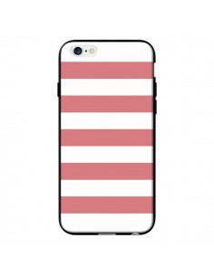Coque Bandes Corail pour iPhone 6 - Mary Nesrala