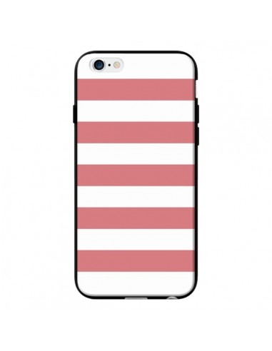 Coque Bandes Corail pour iPhone 6 - Mary Nesrala