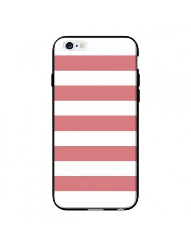 Coque Bandes Corail pour iPhone 6 - Mary Nesrala