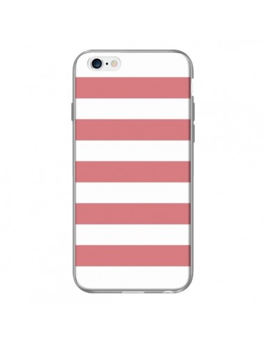Coque Bandes Corail pour iPhone 6 - Mary Nesrala