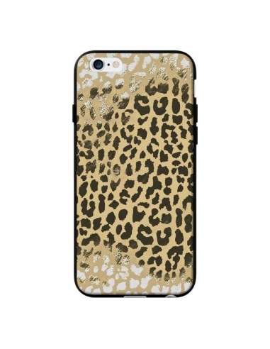 Coque Leopard Golden Or Doré pour iPhone 6 - Mary Nesrala