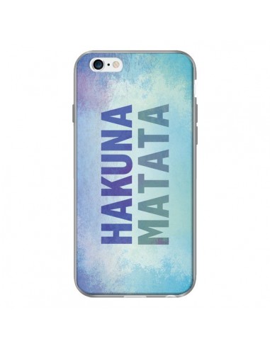 Coque Hakuna Matata Roi Lion Bleu pour iPhone 6 - Mary Nesrala