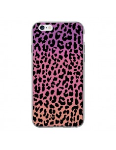 Coque Leopard Hot Rose Corail pour iPhone 6 - Mary Nesrala 2