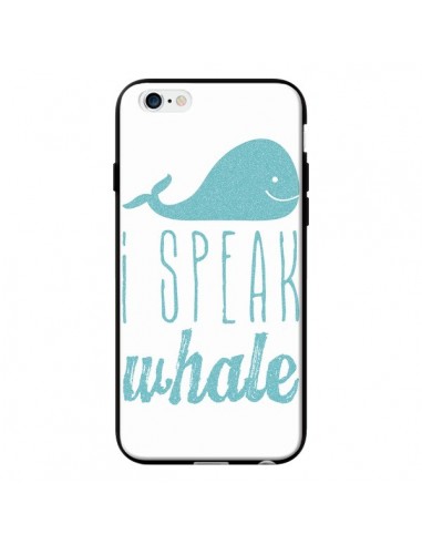 Coque I Speak Whale Baleine Bleu pour iPhone 6 - Mary Nesrala