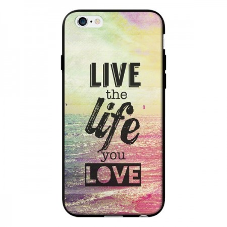 Coque Live the Life you Love, Vis la Vie que tu Aimes pour iPhone 6 - Mary Nesrala Coque Live the Life you Love, Vis la Vie que tu Aimes pour iPhone 6 - Mary Nesrala