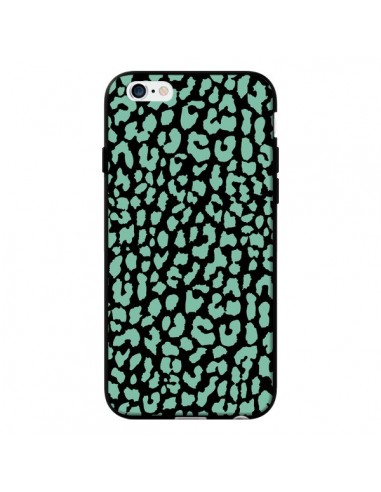 Coque Leopard Mint Vert pour iPhone 6 - Mary Nesrala
