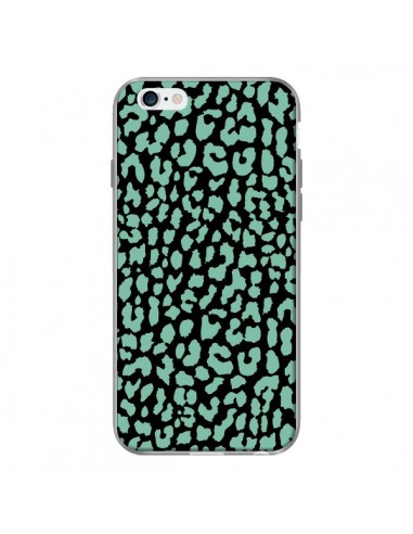 Coque Leopard Mint Vert pour iPhone 6 - Mary Nesrala