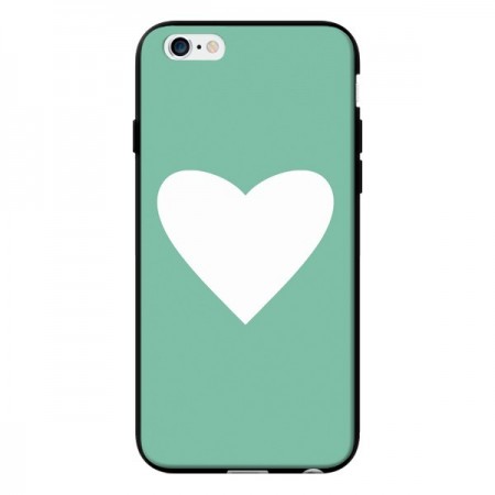 Coque Coeur Mint Vert pour iPhone 6 - Mary Nesrala