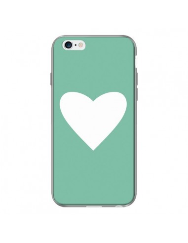Coque Coeur Mint Vert pour iPhone 6 - Mary Nesrala