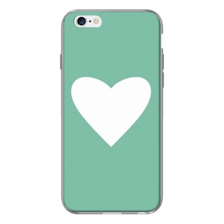 Coque Coeur Mint Vert pour iPhone 6 - Mary Nesrala