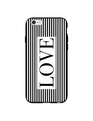 Coque Love Noir et Blanc pour iPhone 6 - Mary Nesrala