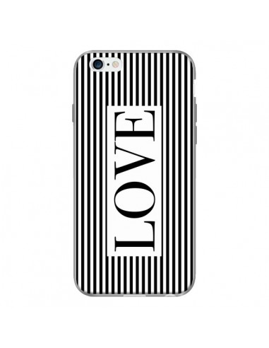 Coque Love Noir et Blanc pour iPhone 6 - Mary Nesrala