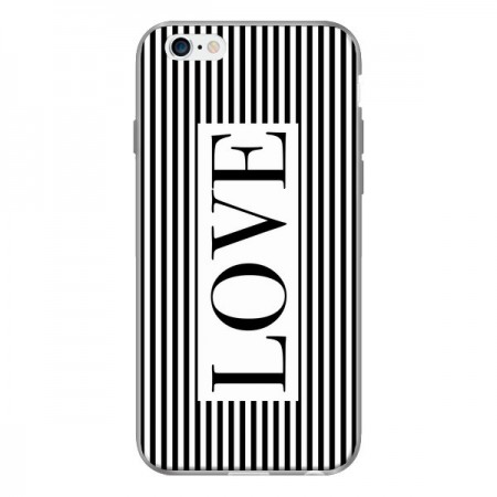 Coque Love Noir et Blanc pour iPhone 6 - Mary Nesrala