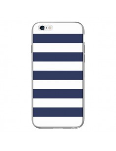 Coque Bandes Marinières Bleu Blanc Gaultier pour iPhone 6 - Mary Nesrala 2
