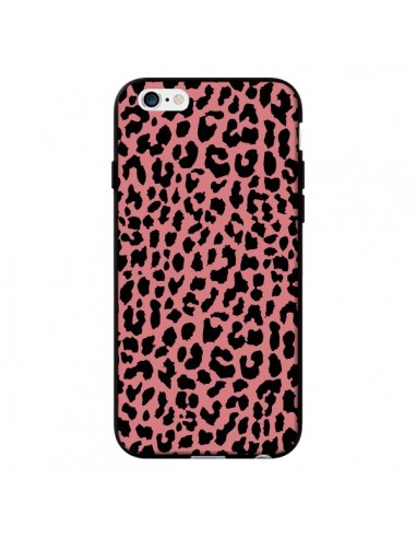 Coque Leopard Corail Neon pour iPhone 6 - Mary Nesrala