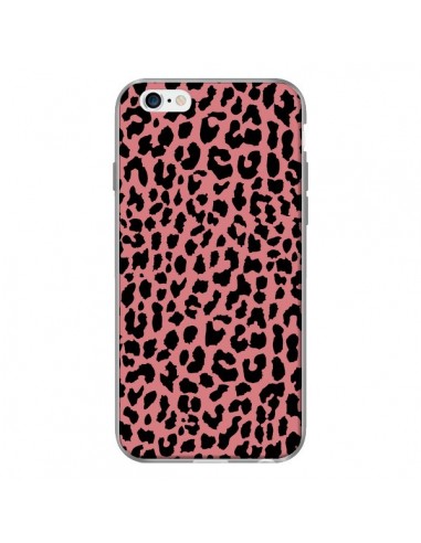 Coque Leopard Corail Neon pour iPhone 6 - Mary Nesrala
