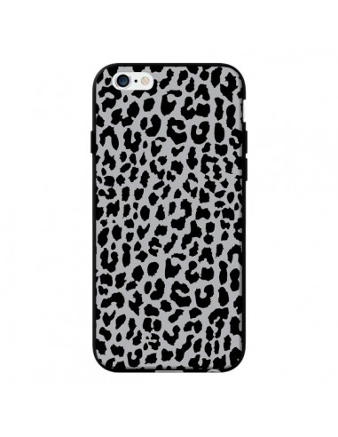 Coque Leopard Gris Neon pour iPhone 6 - Mary Nesrala