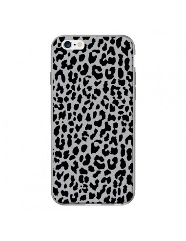 Coque Leopard Gris Neon pour iPhone 6 - Mary Nesrala