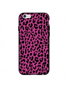 Coque Leopard Rose Pink Neon pour iPhone 6 - Mary Nesrala