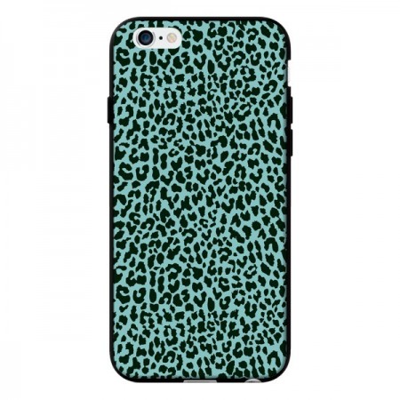 Coque Leopard Turquoise Neon pour iPhone 6 - Mary Nesrala