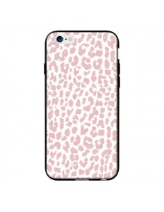 Coque Leopard Rose Corail pour iPhone 6 - Mary Nesrala