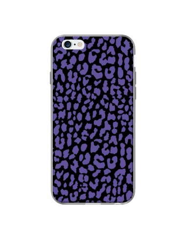Coque Leopard Violet pour iPhone 6 - Mary Nesrala