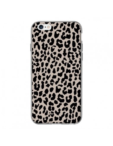 Coque Leopard Marron pour iPhone 6 - Mary Nesrala