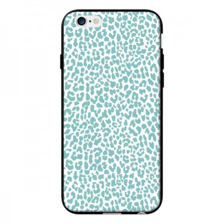 Coque Leopard Turquoise pour iPhone 6 - Mary Nesrala