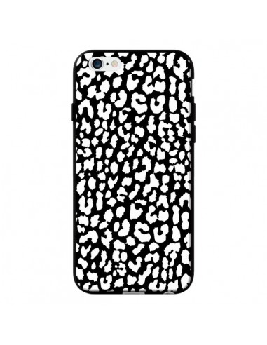Coque Leopard Noir et Blanc pour iPhone 6 - Mary Nesrala