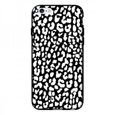 Coque Leopard Noir et Blanc pour iPhone 6 - Mary Nesrala