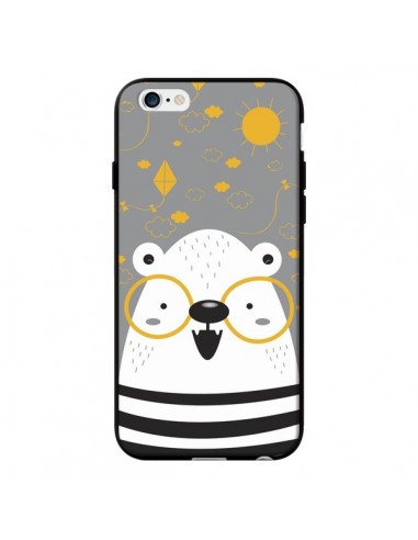 Coque Ours à lunettes pour iPhone 6 - Maria Jose Da Luz