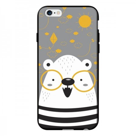Coque Ours à lunettes pour iPhone 6 - Maria Jose Da Luz