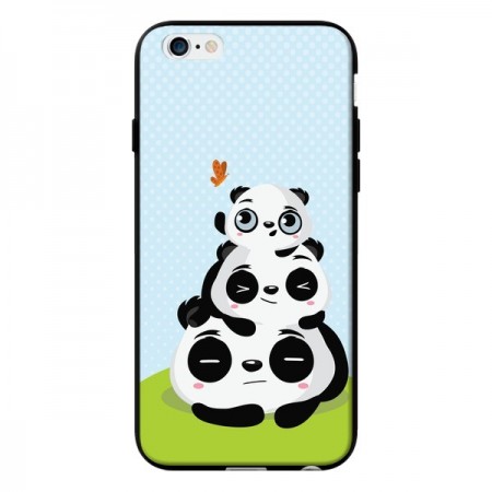 Coque Panda Famille pour iPhone 6 - Maria Jose Da Luz